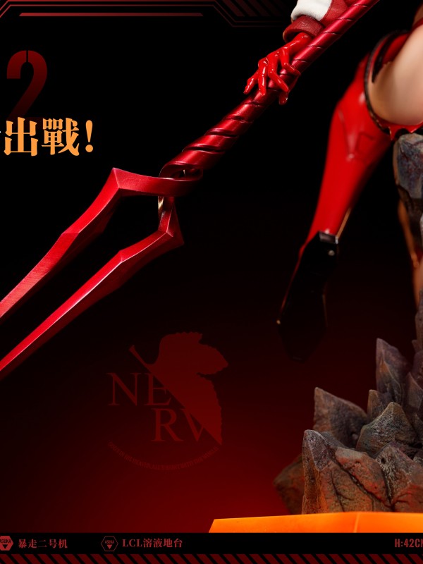 CHIYAN STUDIO EVA Asuka Langley Soryu Hot Sexy 1/4 Statue